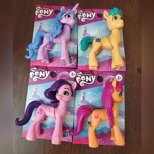 NWT My Little Pony: New Generation Movie Friends Figures Set of 4